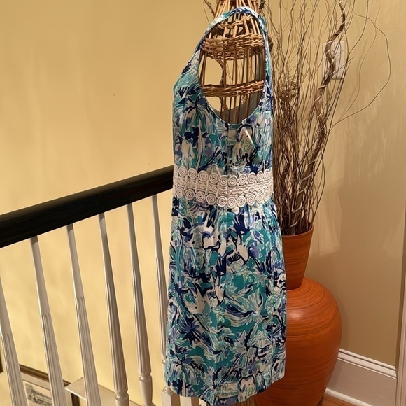Lilly Pulitzer NWOT. Blue white green and purple - Picture 3 of 11